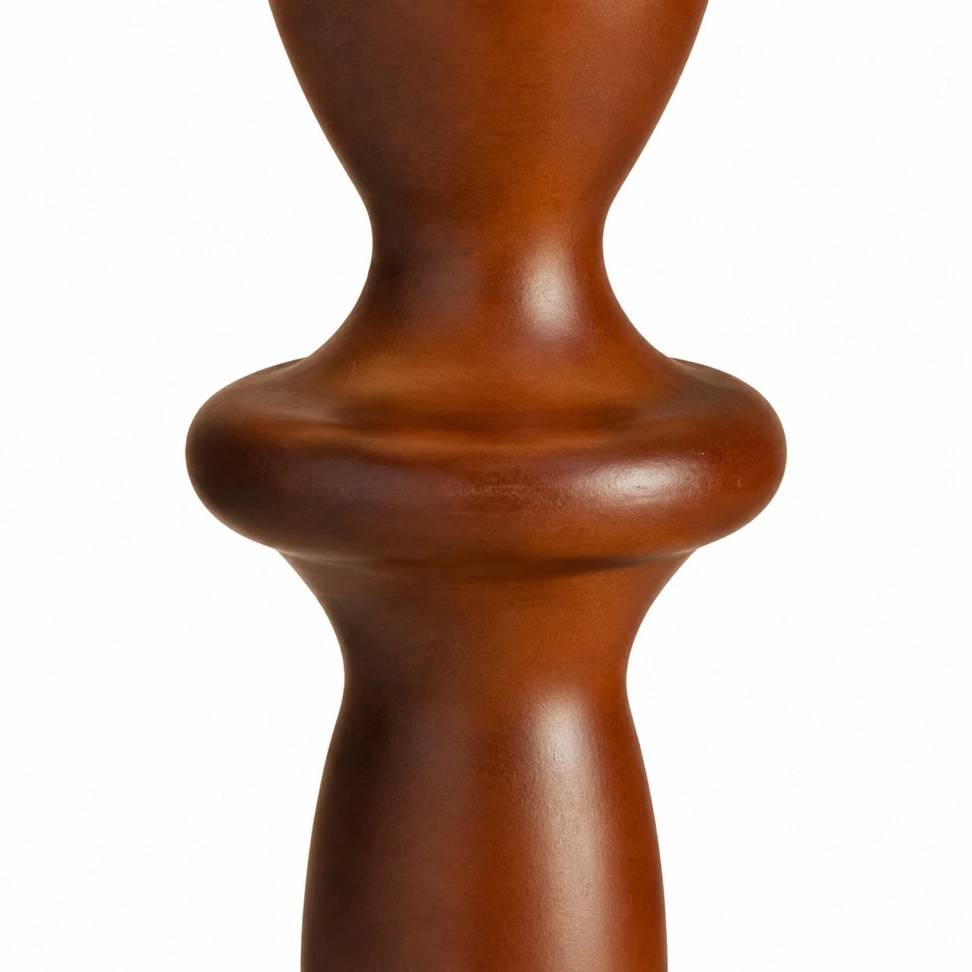Carved wood column detail
