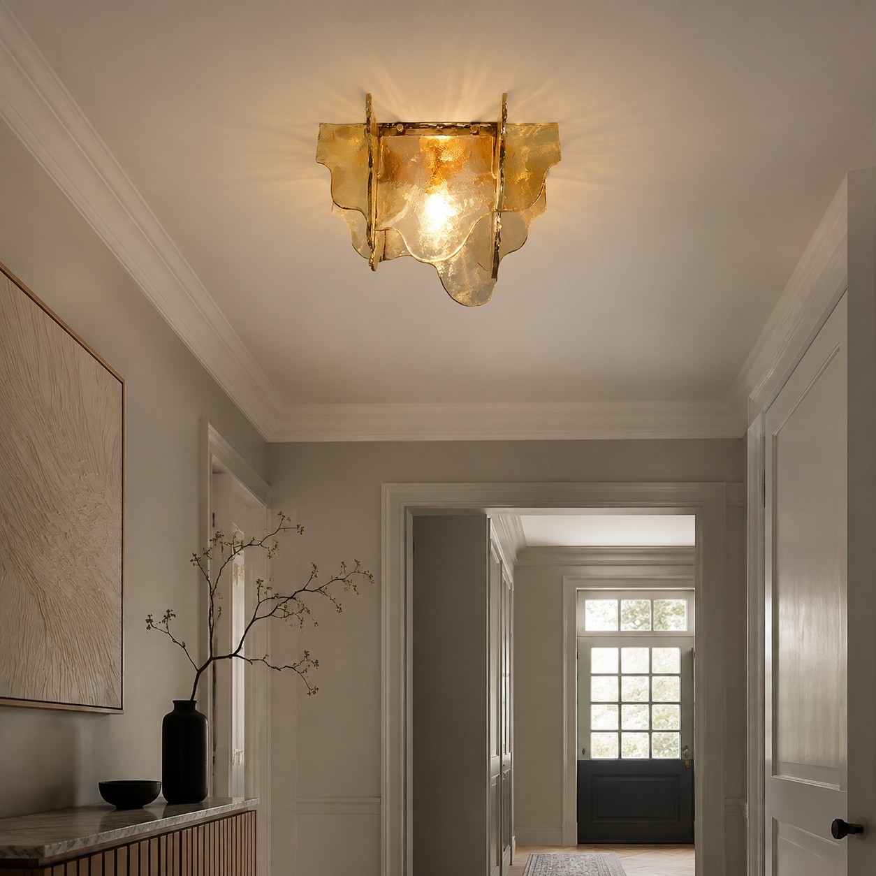 Scene/gallery - hallway ceiling placement