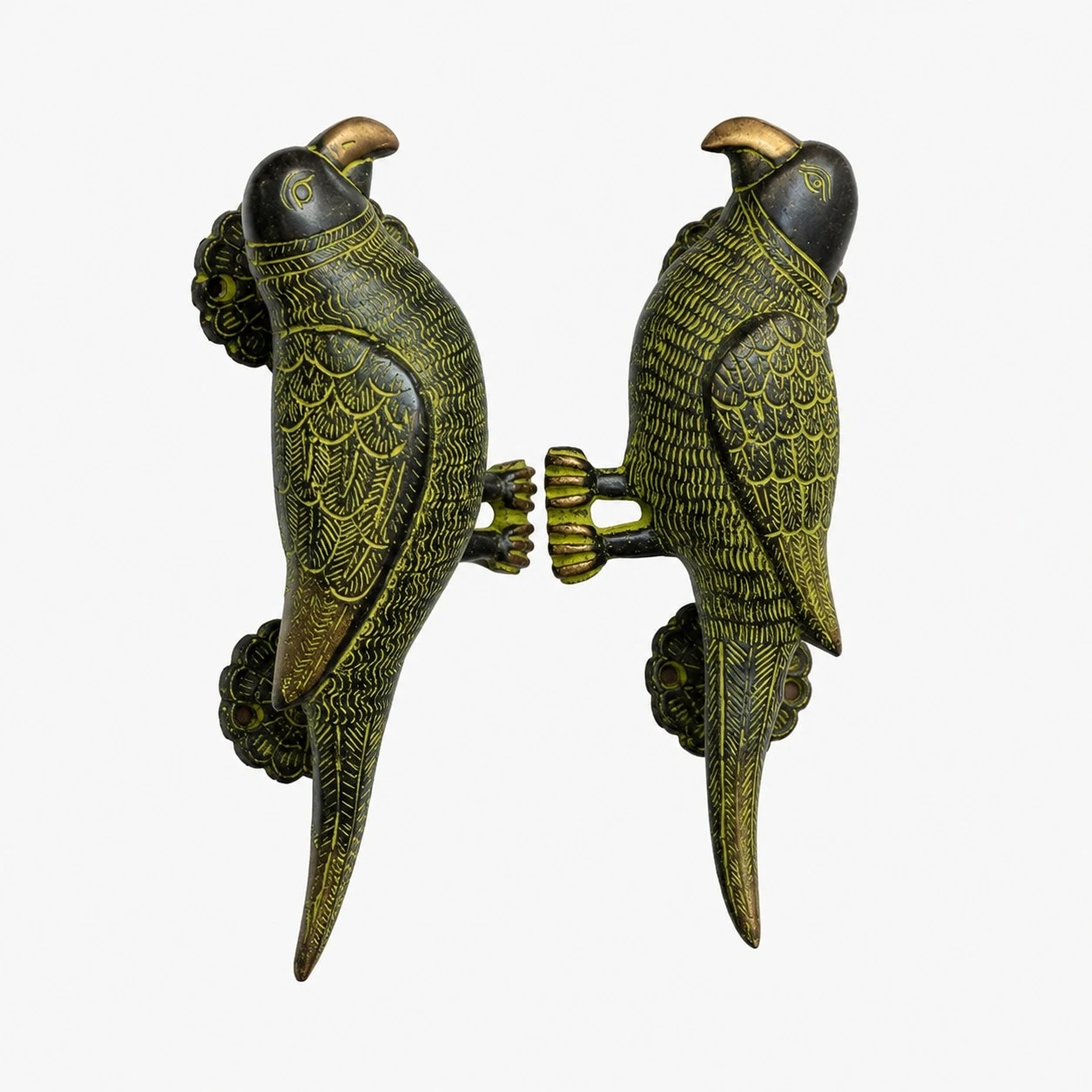 Handcrafted Brass Animal Door Handles 49