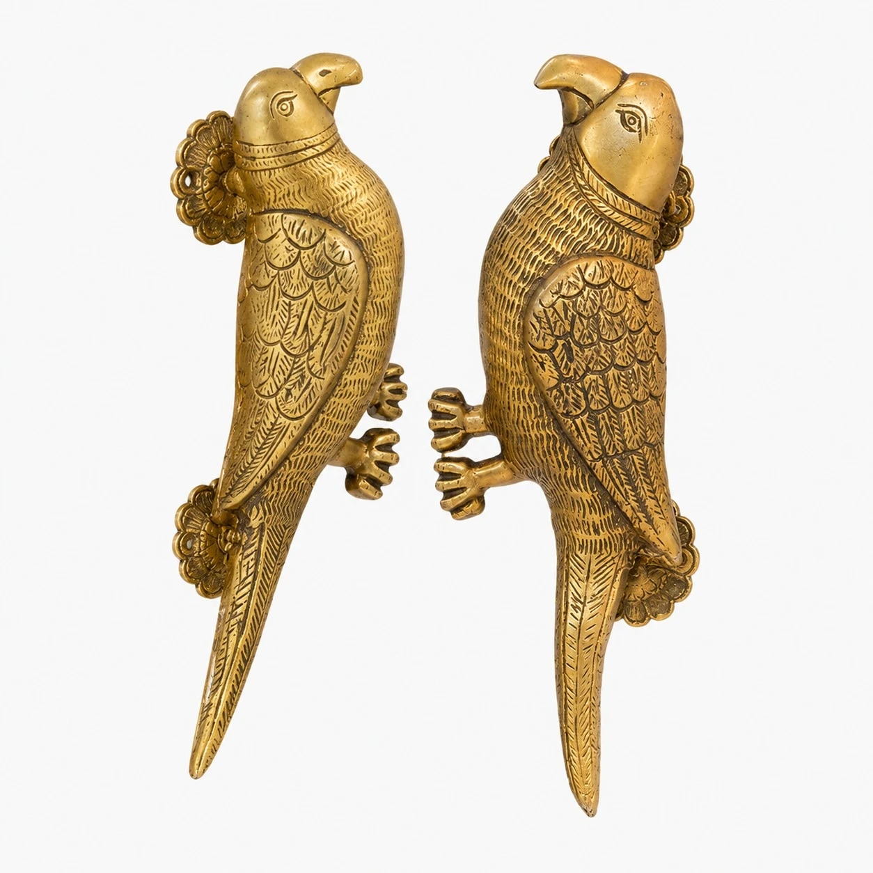 Handcrafted Brass Animal Door Handles 48