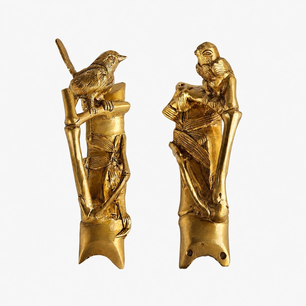 Handcrafted Brass Animal Door Handles 53